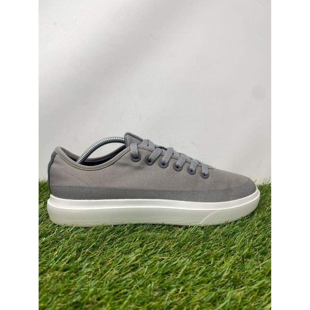 Allbirds Canvas Piper 2 Sneakers Gray White Womens Size 9.5 Casual Shoes Comfort